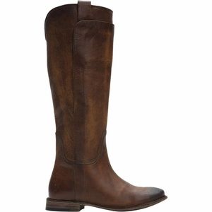 Frye Paige Tall Dark Brown Riding Boot 6.5